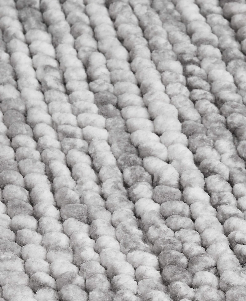 French Connection Space Dye Chunky Chenille Bath Rug, 17" x 24"
