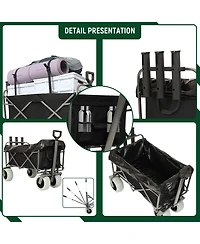 Beach Fishing Cart - Big Wheels, 500lb Capacity