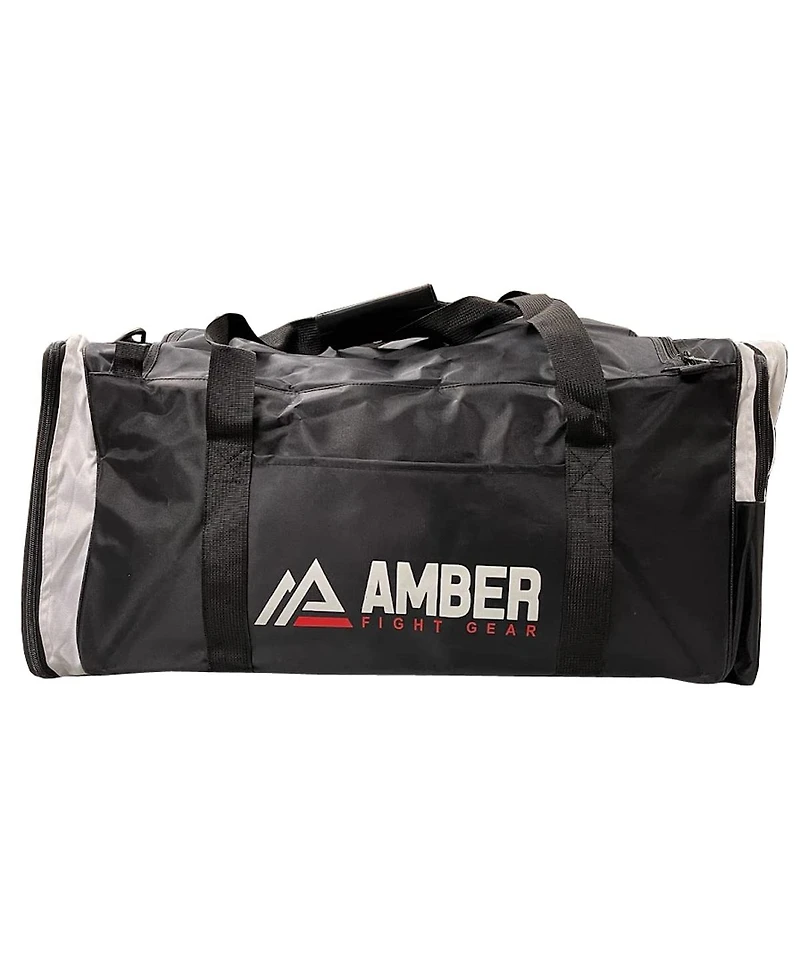 Amber Fight Gear Hold-All Gym Bag, Breathable Mesh Duffel for Boxing, Mma, Kickboxing, Muay Thai & Fitness – Waterproof, Rip-Stop Nylon, Large