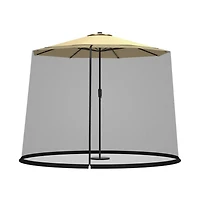 9 -10 Feet Outdoor Umbrella Table Screen Mosquito Bug Insect Net