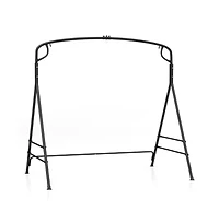 Outdoor Metal Swing Frame with Extra Side Bars