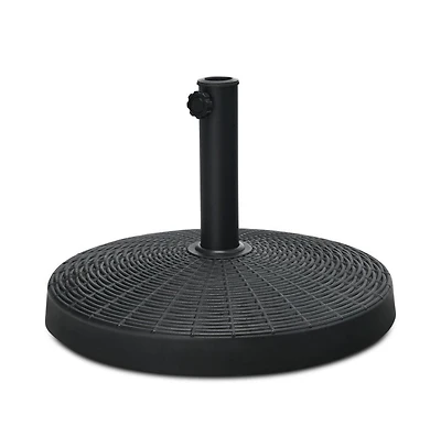 49 Lbs Patio Resin Umbrella Base Stand for Outdoor