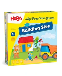 Haba My Very First Games Building Site, A Cooperative Learning Kids Game, Toddler Learning Activities & Games for 2+ Year Olds with Included Toy Truck