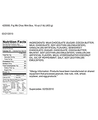 Frango Chocolates Spring 1 Lb Wrapped Milk Mint Box of Chocolates