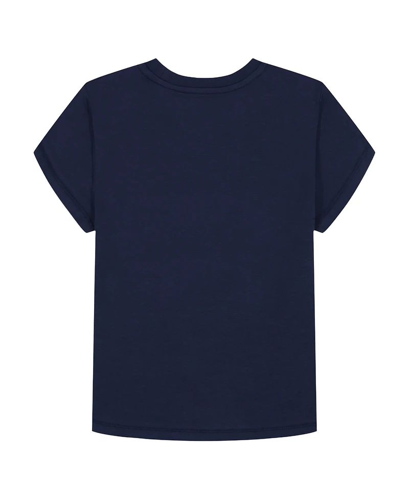 Calvin Klein Big Girls Ombre Print Monogram T-Shirt