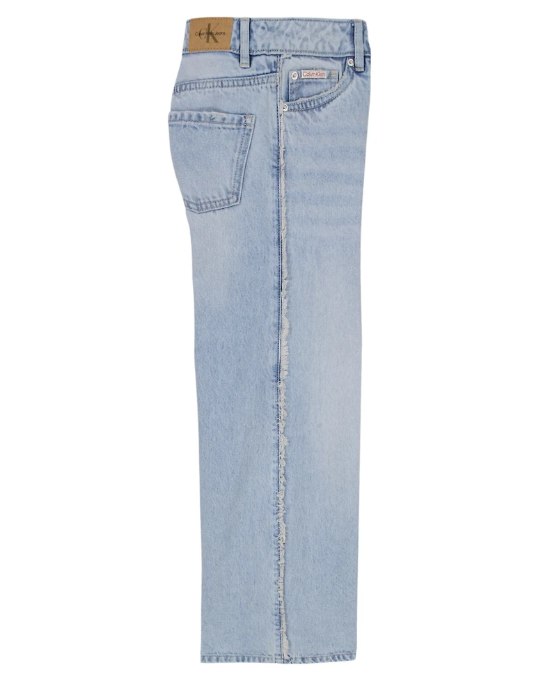 Clavin Klein Big Girls Denim Wide Leg Jeans