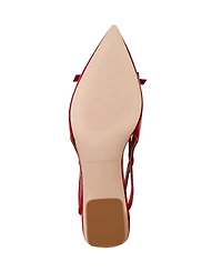 Marc Fisher Women's Laily Block Heel Slingback Pumps