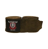 Amber Invincible Elastic Thick Hunter Green 200" Handwraps