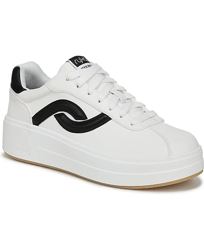 Ryka Women's Viv Max Lace Up Platform Sneakers