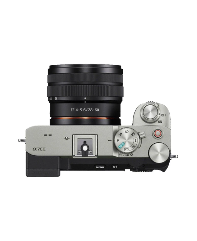 Sony Alpha a7C Ii Mirrorless Camera with Fe 28-60mm f/4-5.6 Lens, Silver