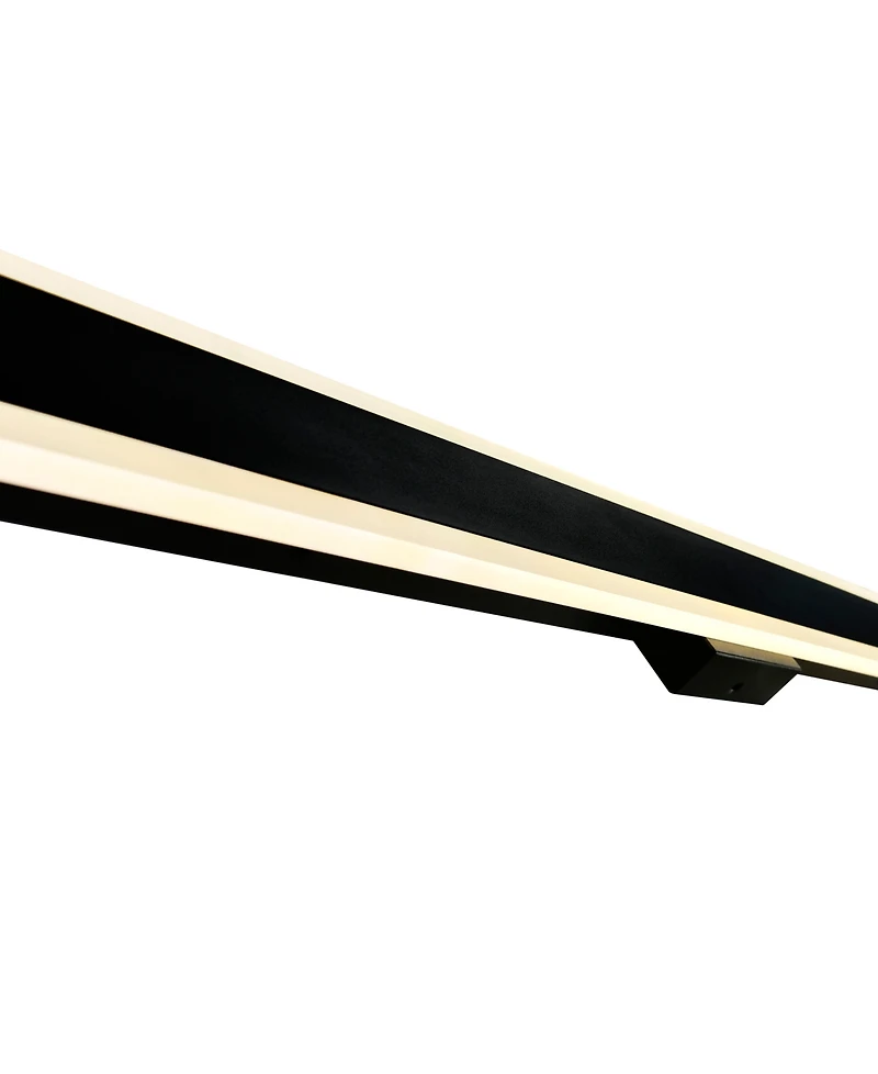 Cwi Lighting 59" Metal Malibu Led Integrated Outdoor Wall Light