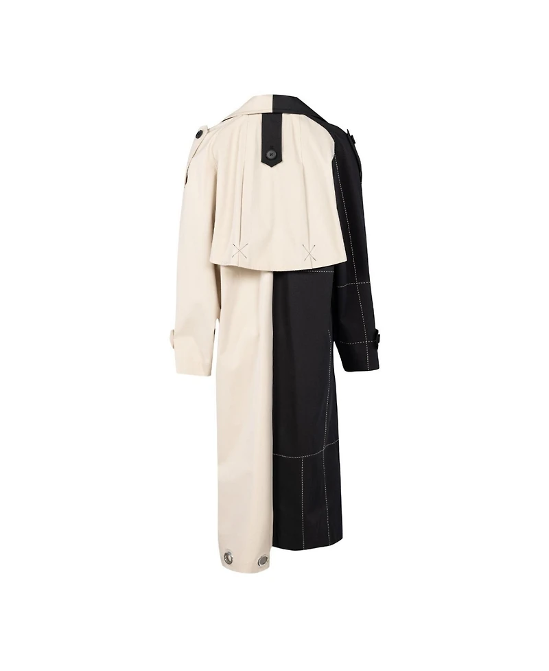 Pcfg Women's Free Heaven Multicolor Trenchcoat