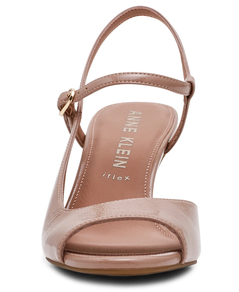 Anne Klein Women's Jessica Peep Toe Dress Sandals