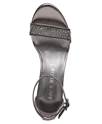 Anne Klein Women's Kourtney Two Piece Block Heel Dress Sandals