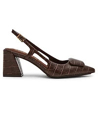 Anne Klein Women's Renetta Slingback Block Heel Pumps
