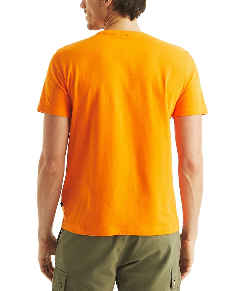 Nautica Men's Classic-Fit Solid Crew Neck Pocket T-Shirt