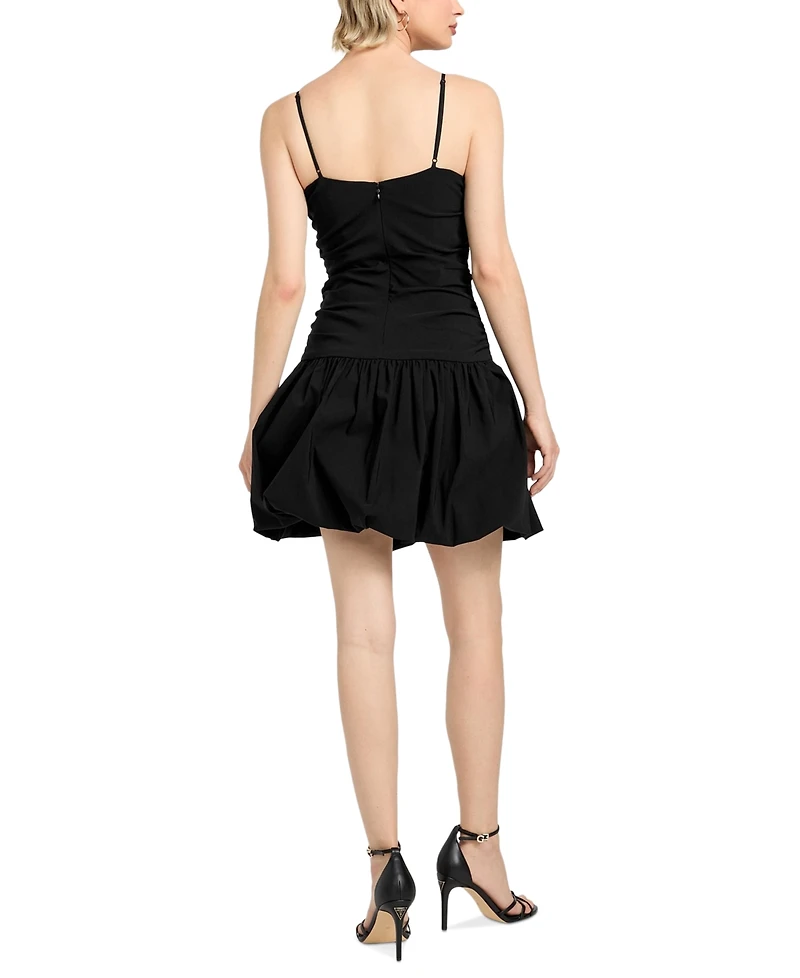 Guess Women's Felicity Bubble-Hem A-Line Mini Dress