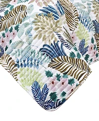 J by J Queen Bold Rainforest 3-Pc. Quilt Set, King/California King