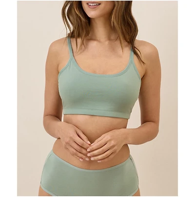 Pact Women's Everyday Strappy Scoop Bralette