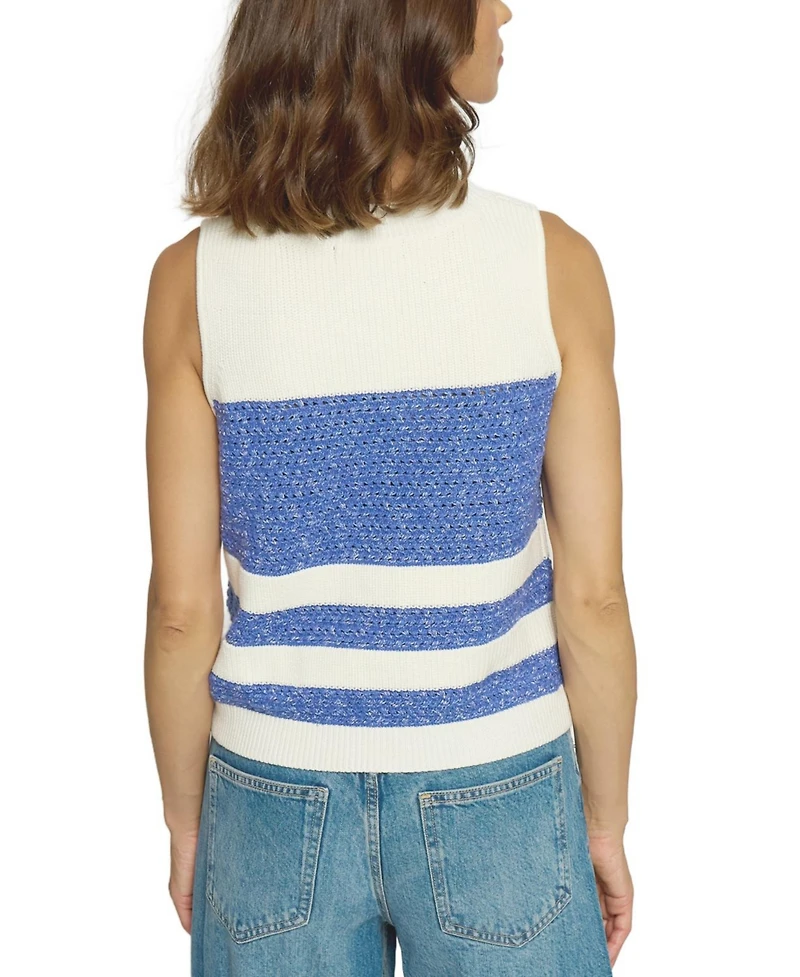 Central Park West Women's Chunky Novelty Shell Top