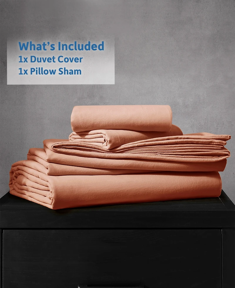 Nestl Ultra Soft Prewashed 2-Pc. Duvet Cover Set, Twin/Twin Xl