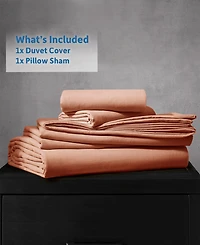 Nestl Ultra Soft Prewashed 2-Pc. Duvet Cover Set, Twin/Twin Xl