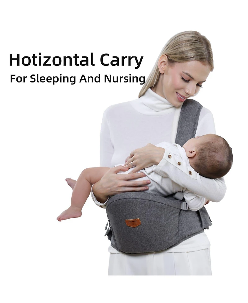 Sunveno One Shoulder Ergonomic Baby Hip Seat Carrier