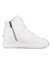 White | Wedge Sneaker Fuego