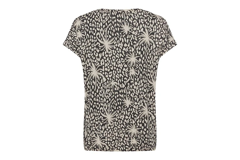 Olsen Women's Tropic Mix Print Tee