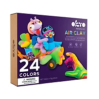 Okto Air Clay Set for Creativity – 24 Colors