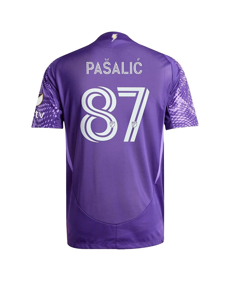 Adidas Men's Marco Pasalic Purple Orlando City Sc 2025 Perfect Storm Authentic Player Jersey