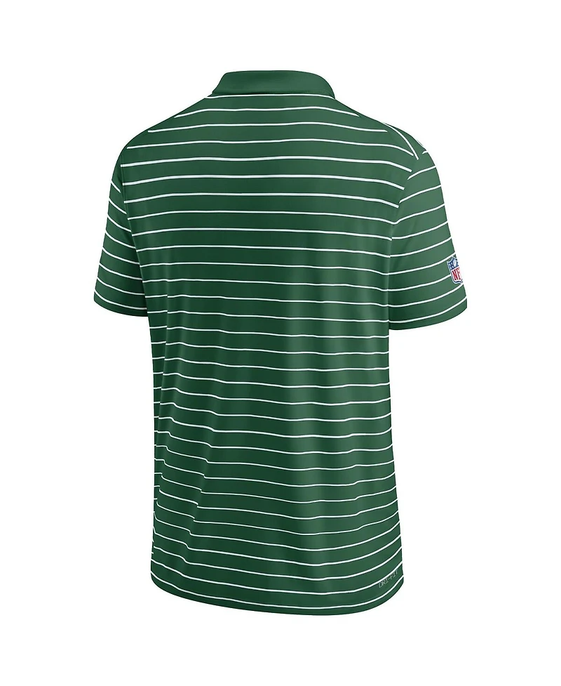 Nike Men's New York Jets Sideline Lock Up Victory Performance Polo Shirt