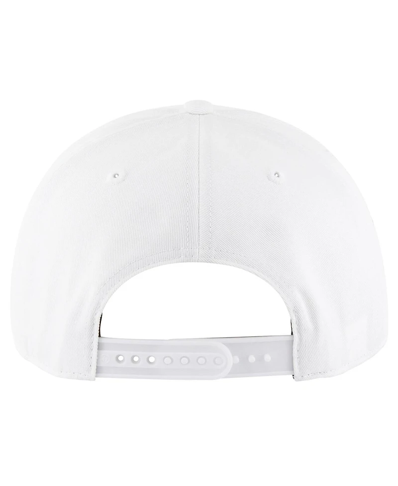 '47 Brand Men's White Los Angeles Angels Roscoe Speckle Hitch Adjustable Hat
