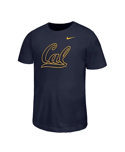 Nike Big Boys and Girls Navy Cal Bears Legend Color Pop Performance T-Shirt