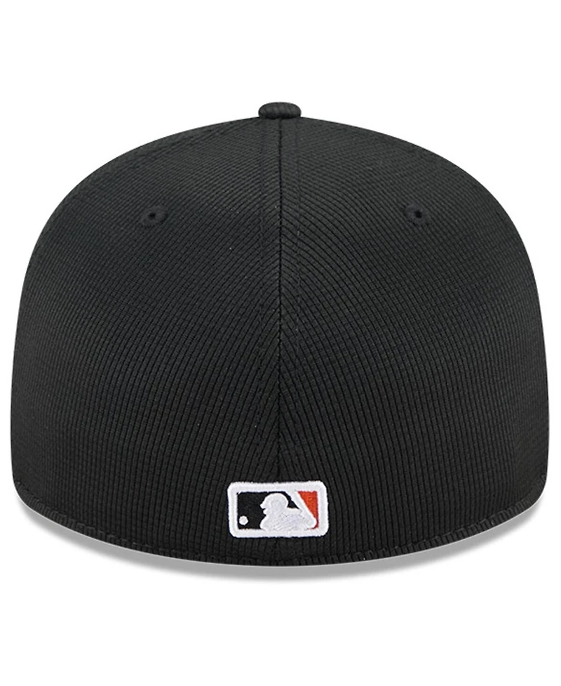 New Era Men's Black Baltimore Orioles City Connect Batting Practice Low Profile 59FIFTY Fitted Hat