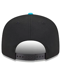 New Era Men's Black/Pink Miami Marlins 2025 City Connect 9FIFTY Snapback Hat