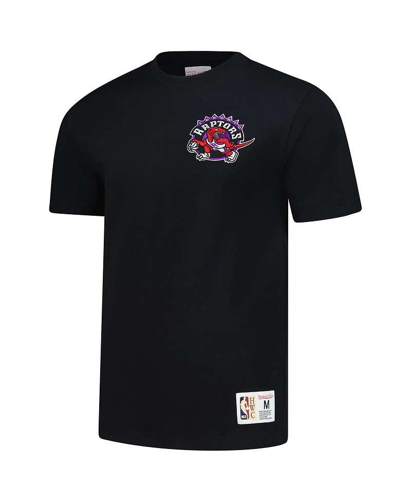Mitchell & Ness Men's Vince Carter Black Toronto Raptors Hardwood Classics Nba Legends T-Shirt