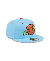 New Era Men's Light Blue Harrisburg Senators Theme Nights 59FIFTY Fitted Hat