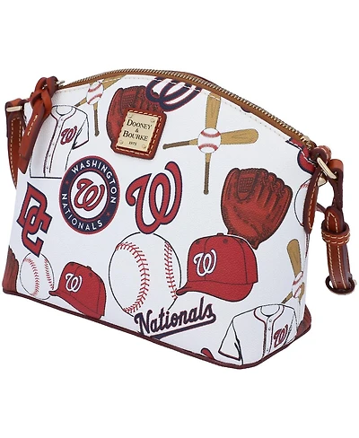 Dooney & Bourke Washington Nationals Gameday Suki Crossbody with Medium Wristlet