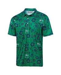 Reyn Spooner Men's Green Notre Dame Fighting Irish Performance Polo Shirt