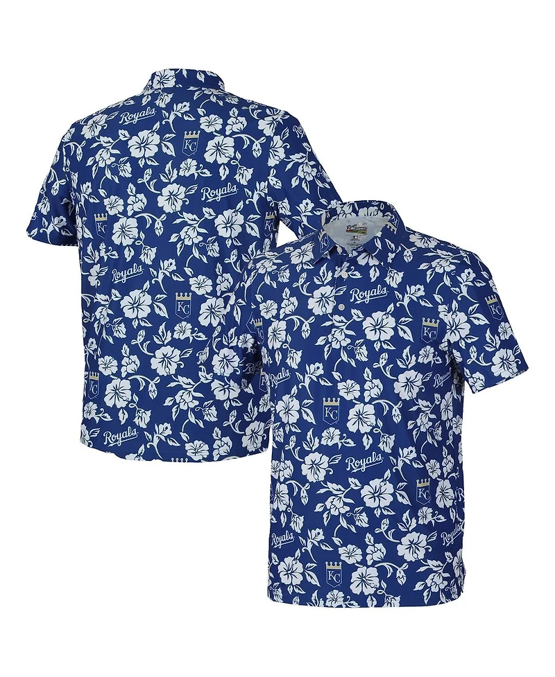 Reyn Spooner Men's Blue Kansas City Royals Pua Performance Polo Shirt