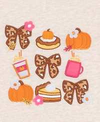 Rare Editions Baby Girls 2-Piece Fall Treat Top and Cheetah Leggings Set
