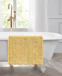 Laura Ashley Astor Chenille Bath Mat, 24" x 60"
