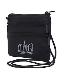Manhattan Portage Triple Zipper Crossbody Pouch