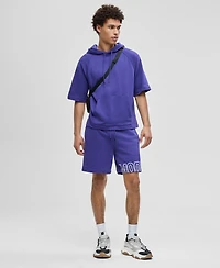 Mode of One Men's Relaxed-Fit Short-Sleeve Hoodie, Macy's Exclusive