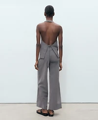 Mango Women's Fine Belt Straight Pants