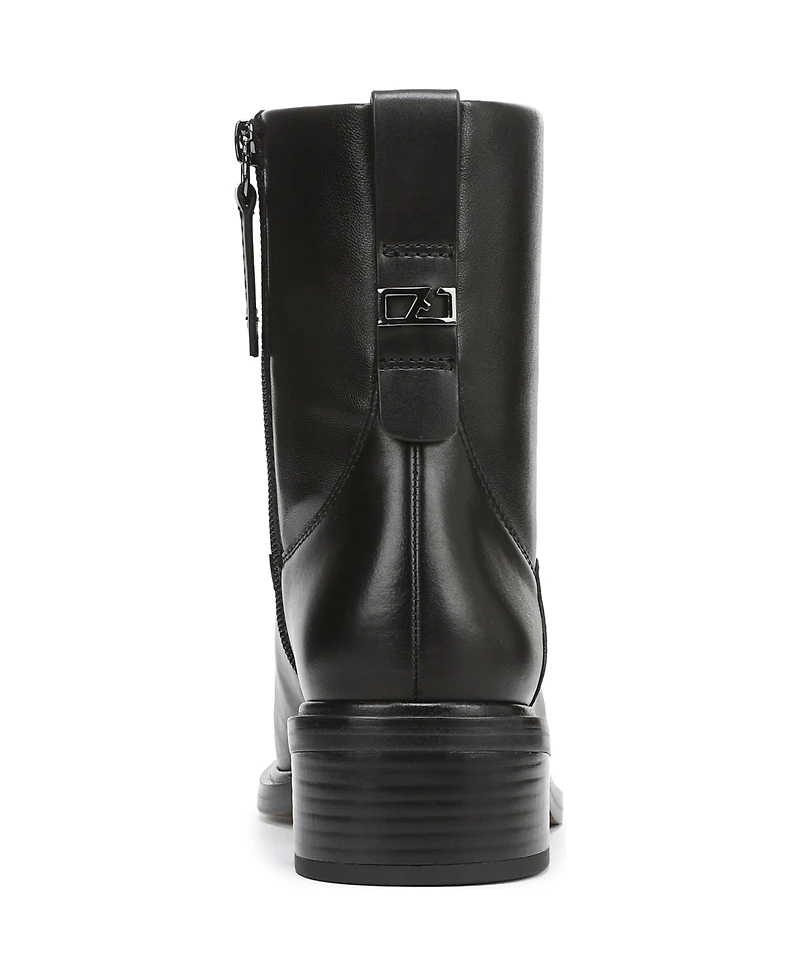 Franco Sarto Women's Gracely Block Heel Zip Short Boots