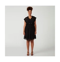 Estelle Utah Chiffon Mini Dress