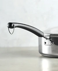 Farberware Brilliance 6-Qt. Stainless Steel Saute Pan & Lid