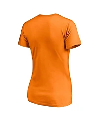 Fanatics Women's Tennessee Orange Volunteers Block Party V-Neck T-Shirt